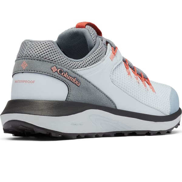 Chaussure de randonnée basse COLUMBIA TRAILSTORM WP WMNS CIRRUS GREY, SANDALWOOD PINK