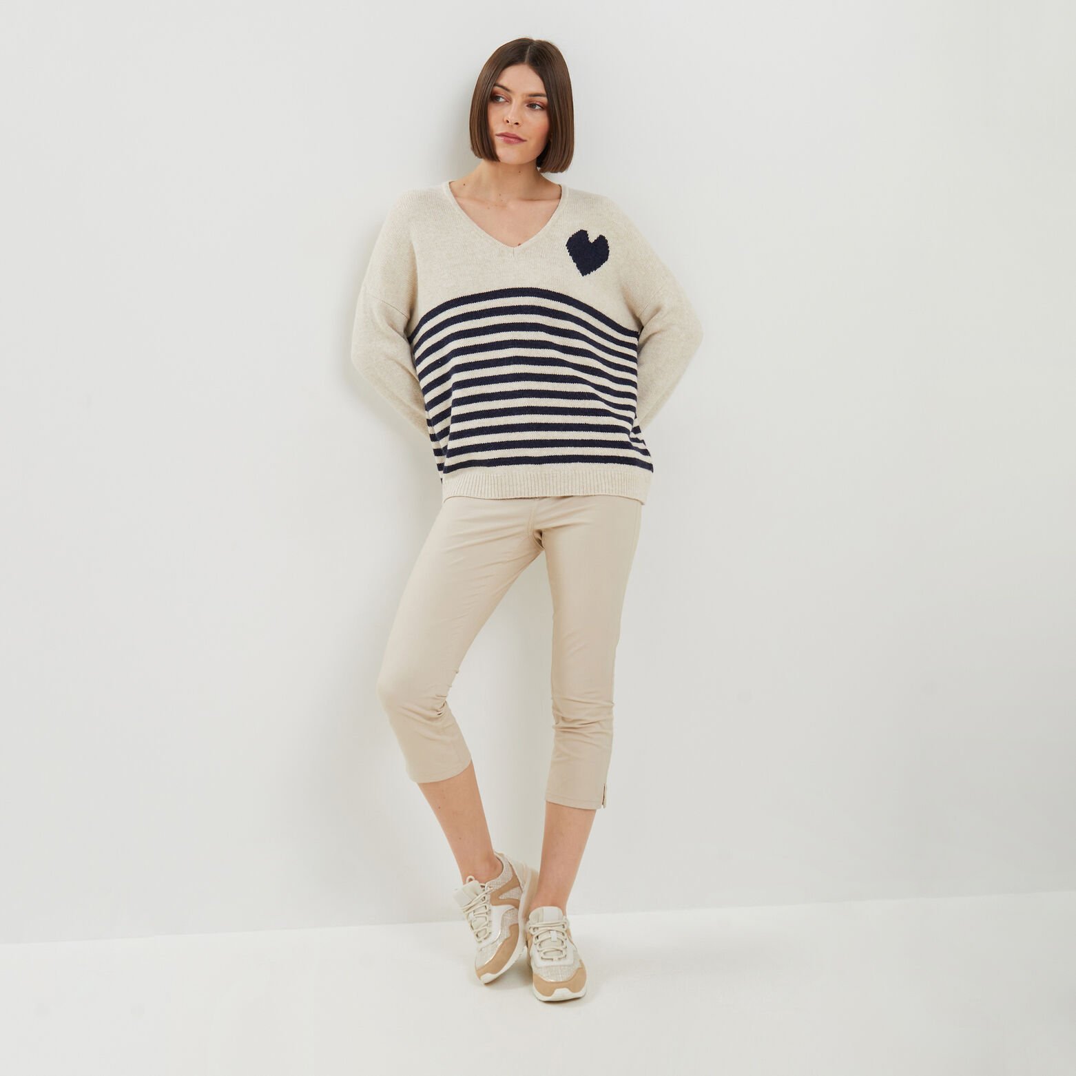 Pull loose femme
