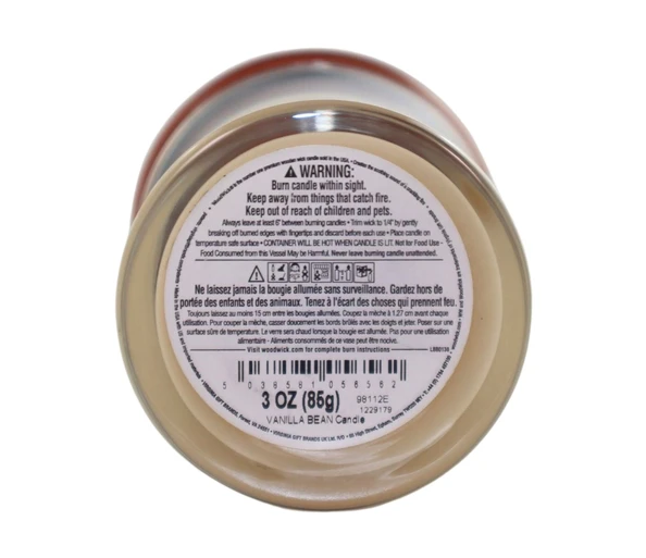 WoodWick Vanilla Bean Duftkerze
