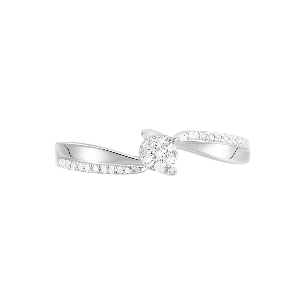 Bague Callysta Or Blanc Diamant