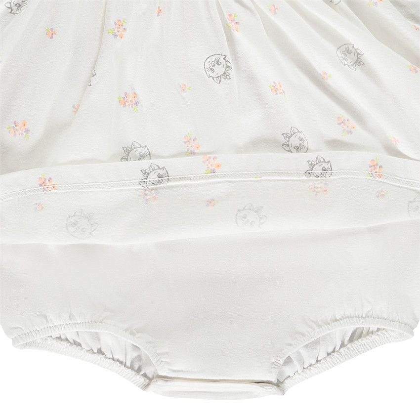 Ensemble robe body + bandeau Marie Disney pour bébé fille - Blanc