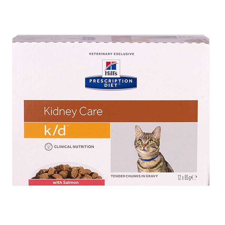 Chat k/d Renal Health au saumon 12x85g