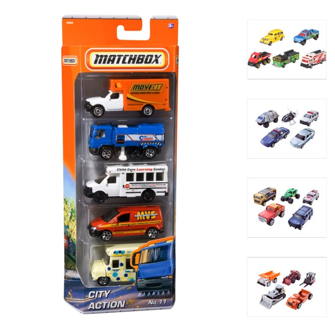 Matchbox - Geschenkset - 5er Set - 1 Stück