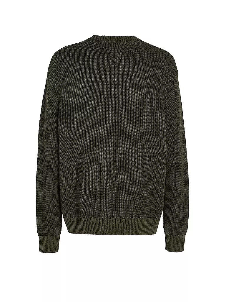 TOMMY JEANS Pullover olive