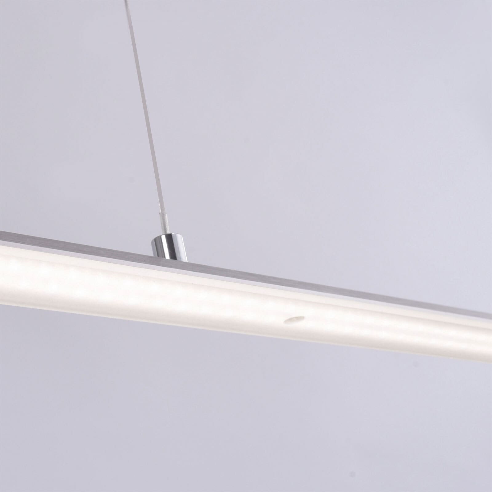 Paul Neuhaus LED Balkenpendel PURE-LITE 100 cm stahlfarbig