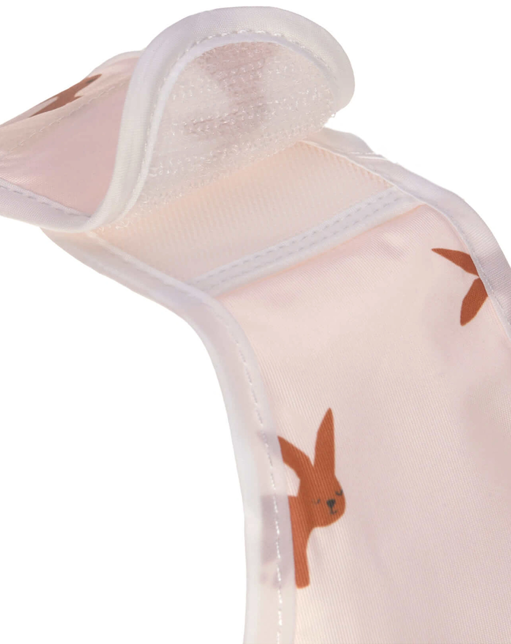 Lätzchen LITTLE FOREST RABBIT 2er-Set in rosa