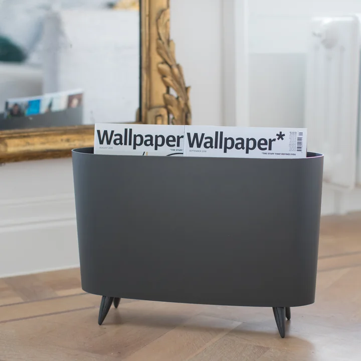 Koziol - Milano Zeitungsständer, weiss