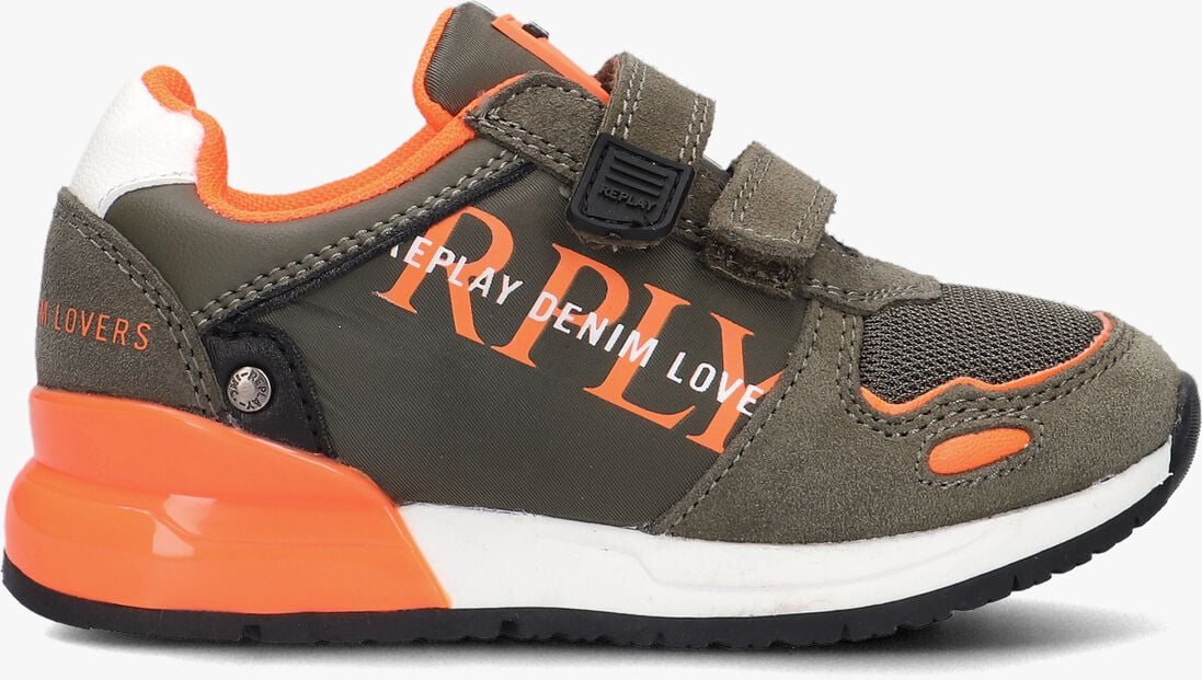 REPLAY groene replay lage sneakers shoot kid low