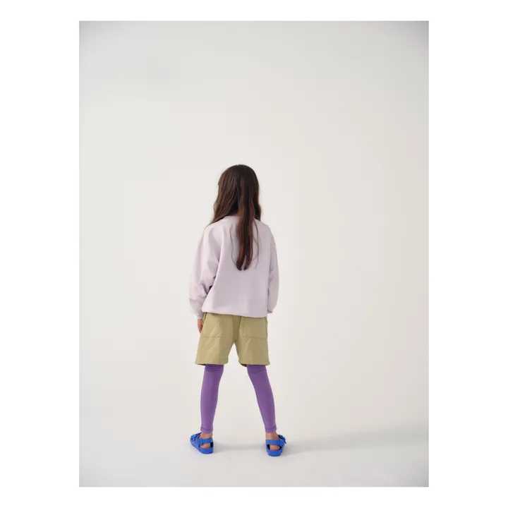 Main Story Sweat Logo Coton Bio | Lilas