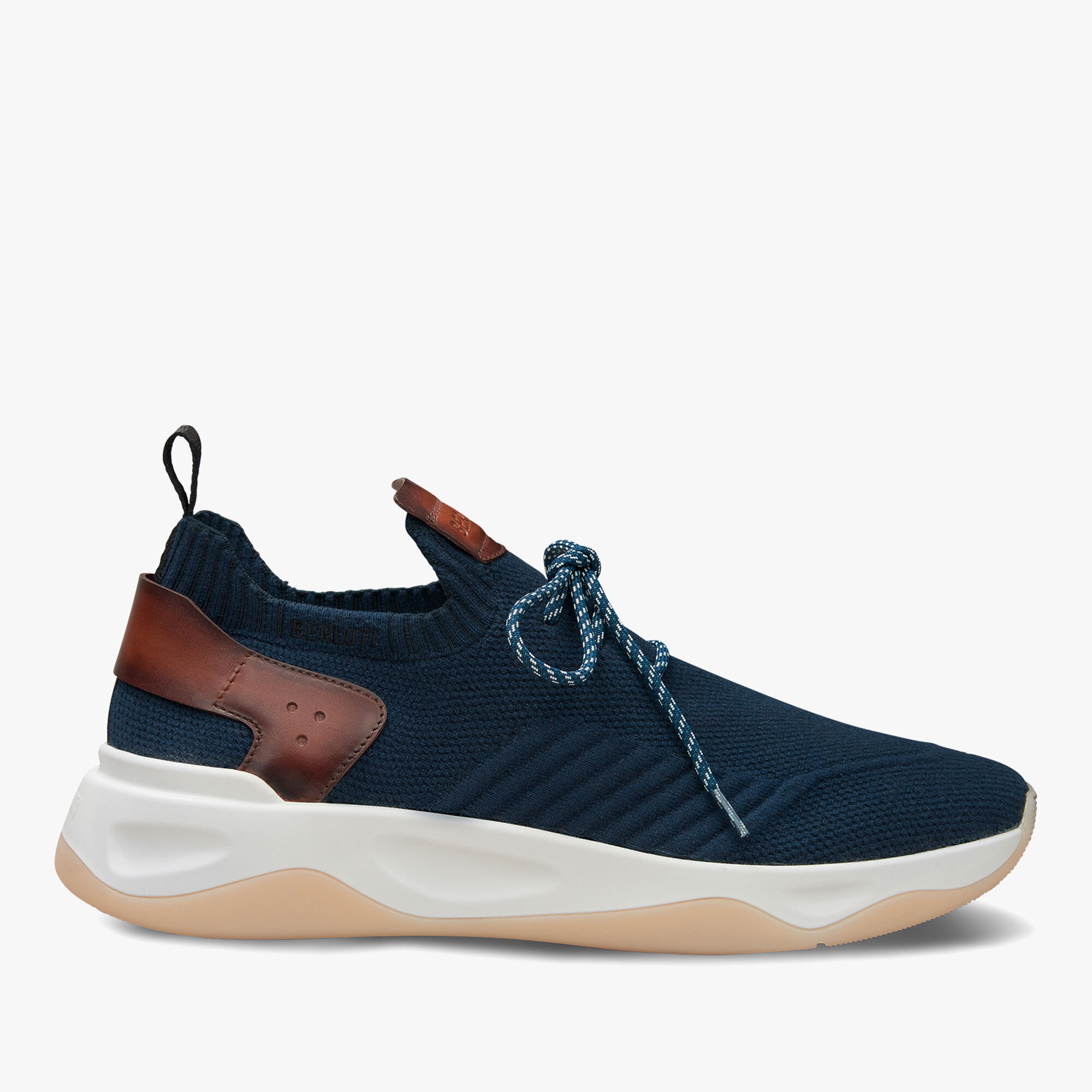 Sneaker Shadow En Cachemire Et Cuir