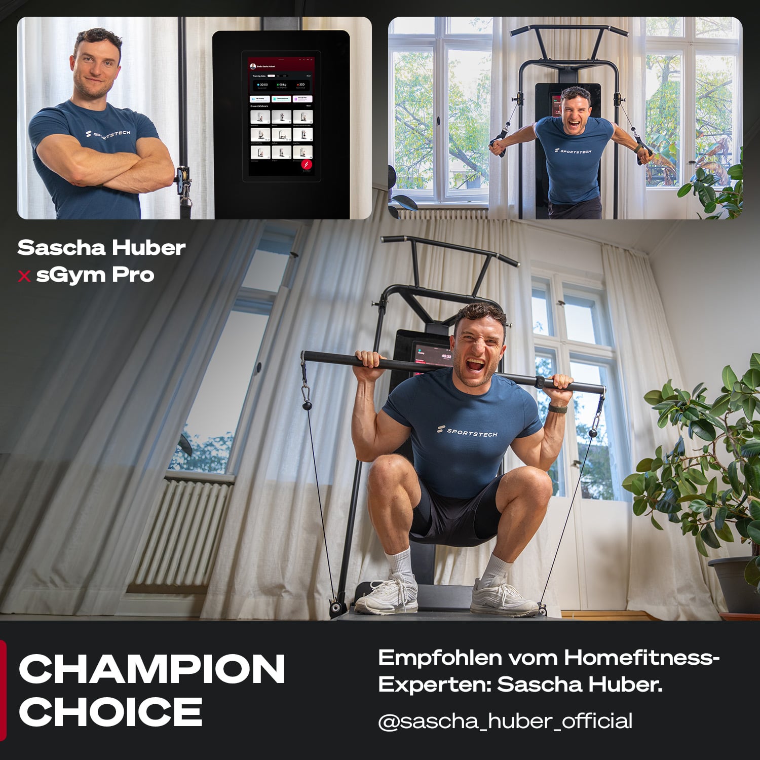 Sportstech sGym Pro + BRT400