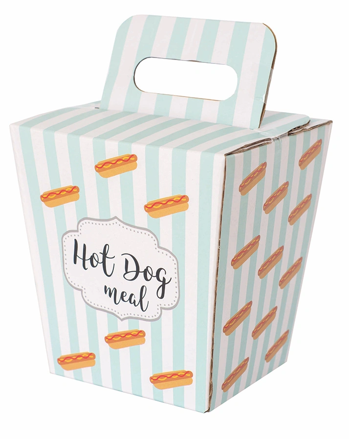 Holz-Lebensmittel HOT-DOG-MENUE 7-teilig in bunt