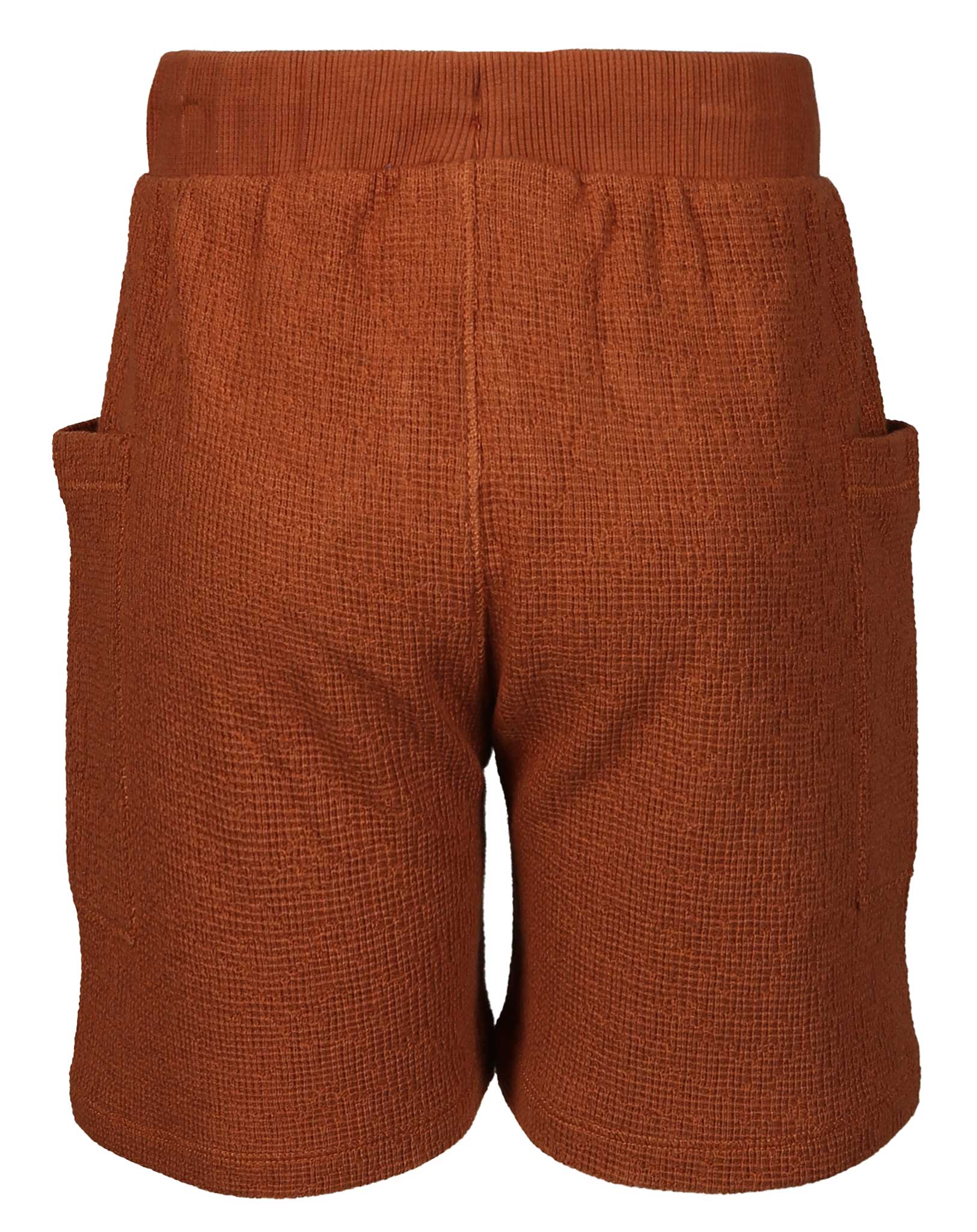 Shorts WAFFLE in rostrot