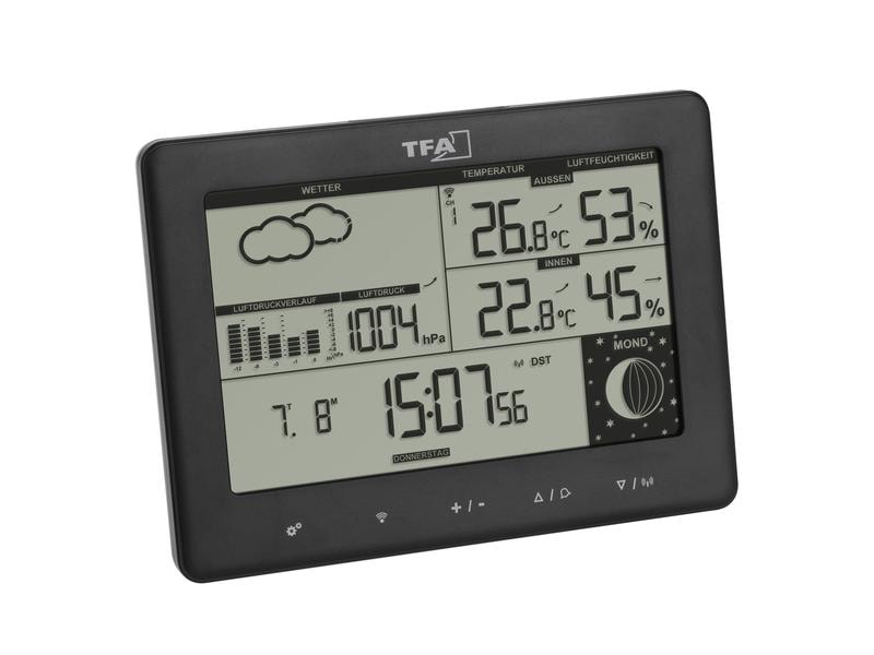 TFA Dostmann Wetterstation Elements Funk-Wetterstation