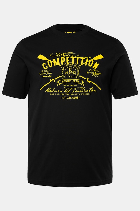 Men+ T-Shirt, Halbarm, Competition Print, bis 84/86