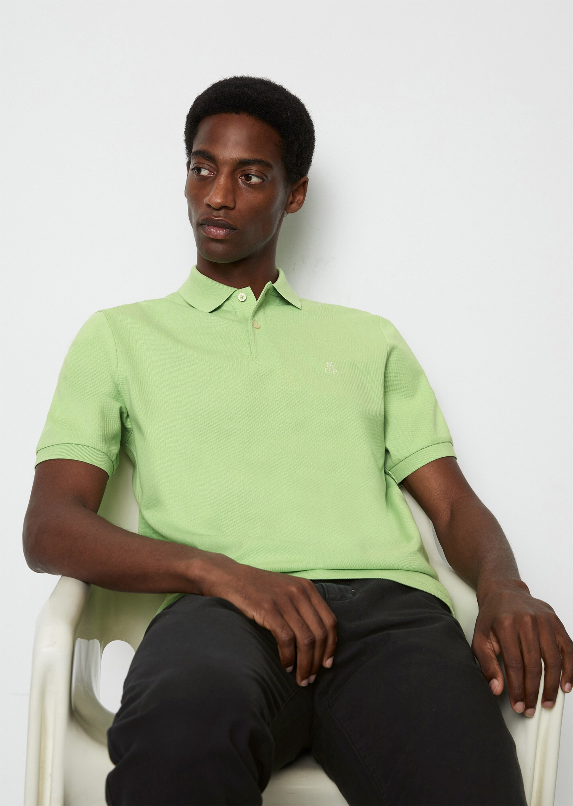 Poloshirt Piqué regular aus reiner Bio-Baumwolle