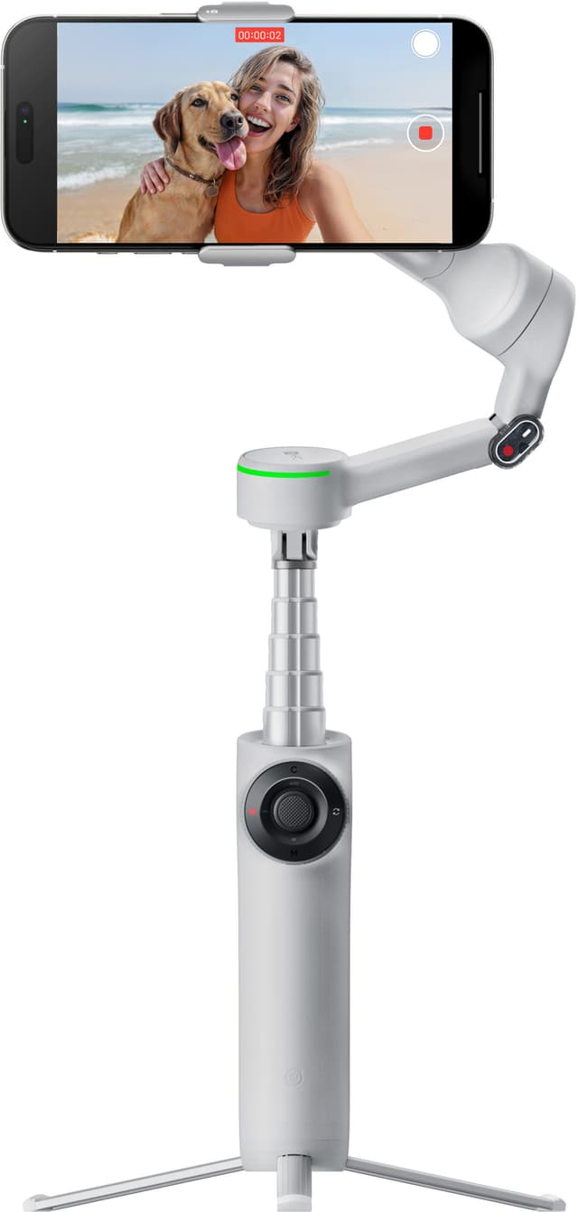 Insta360 Flow 2 Pro Gimbal Stabiliseringspakke Creator Grå