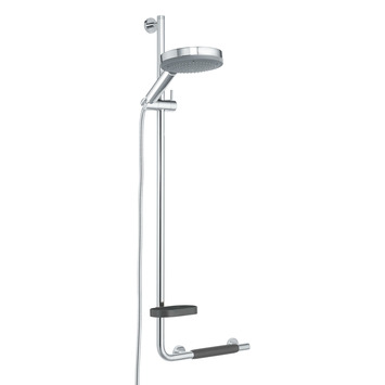Tiger Boston Comfort & Safety doucheglijstang met greep links