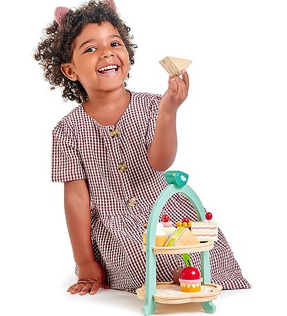 Tender Leaf Holzspielzeug - Snackset - 9 Teile - Vogel