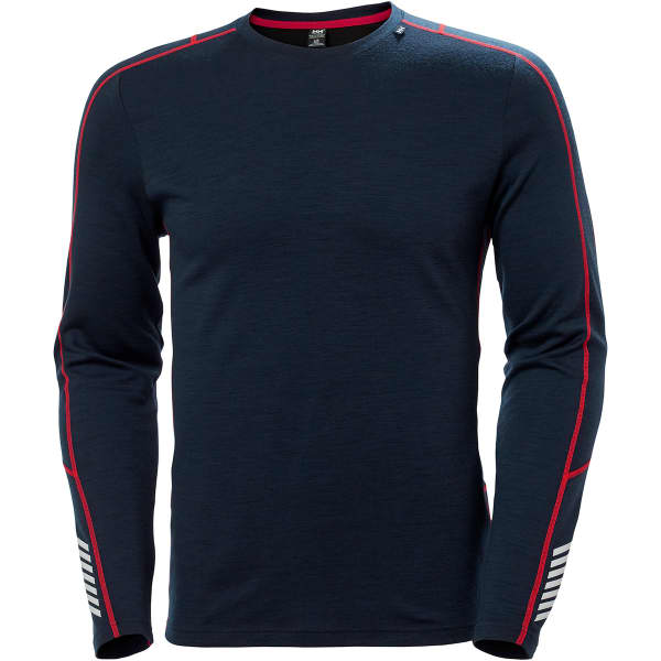 T-shirt thermique HELLY HANSEN LIFA MERINO LIGHTWEIGHT CREW NAVY