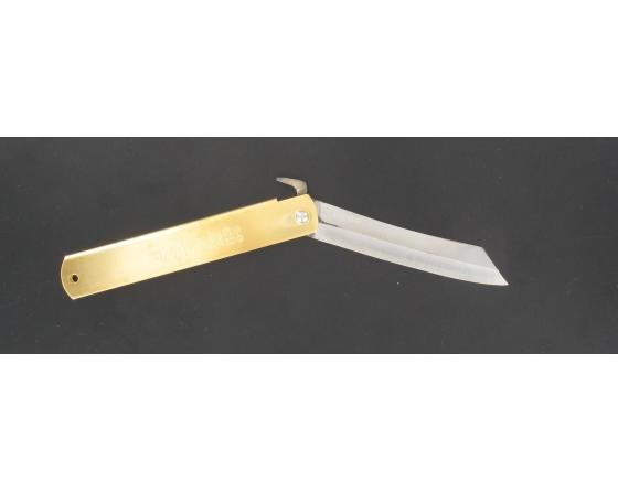 Higonokami - KDB 120 Sandwich - Manche en Laiton