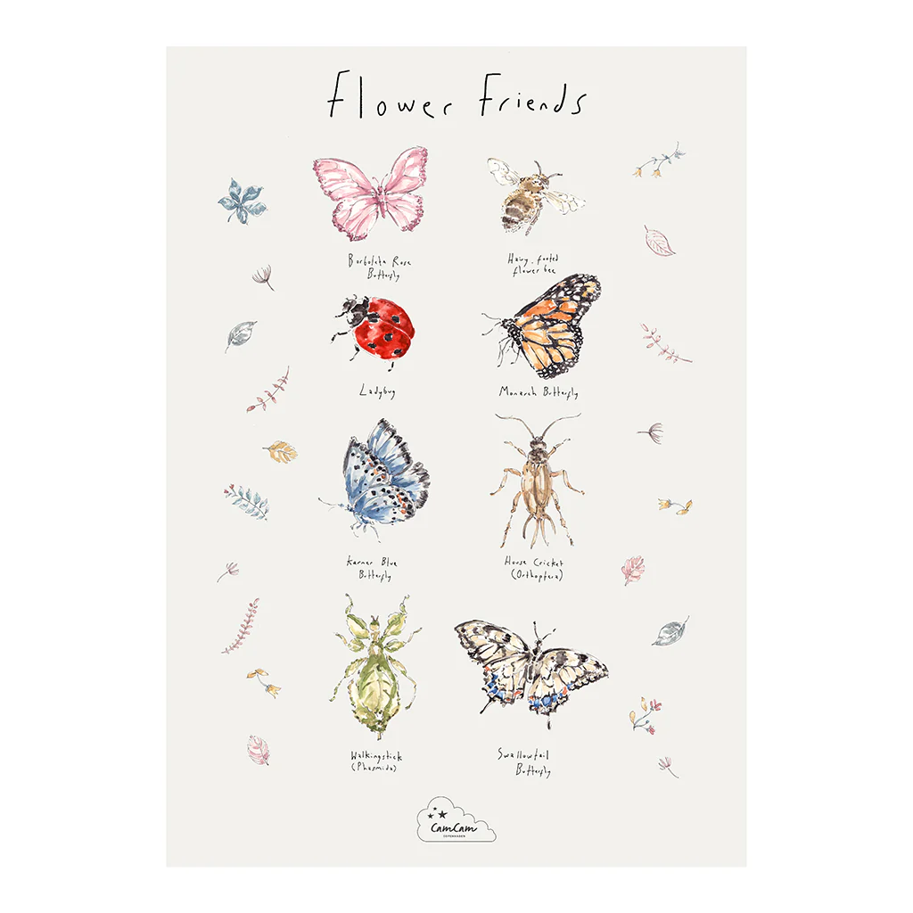 Plakat, FSC Mix - Flower Friends