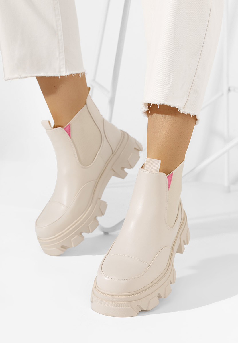Bottines femme beige Xemara V2