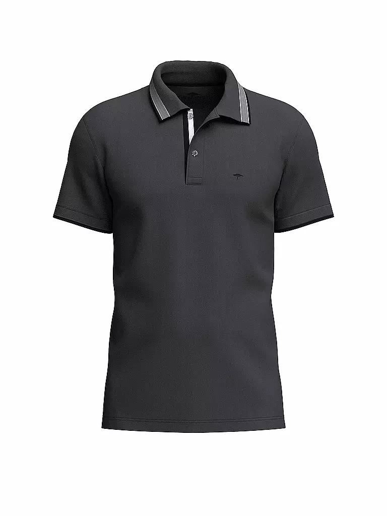 FYNCH HATTON Poloshirt schwarz