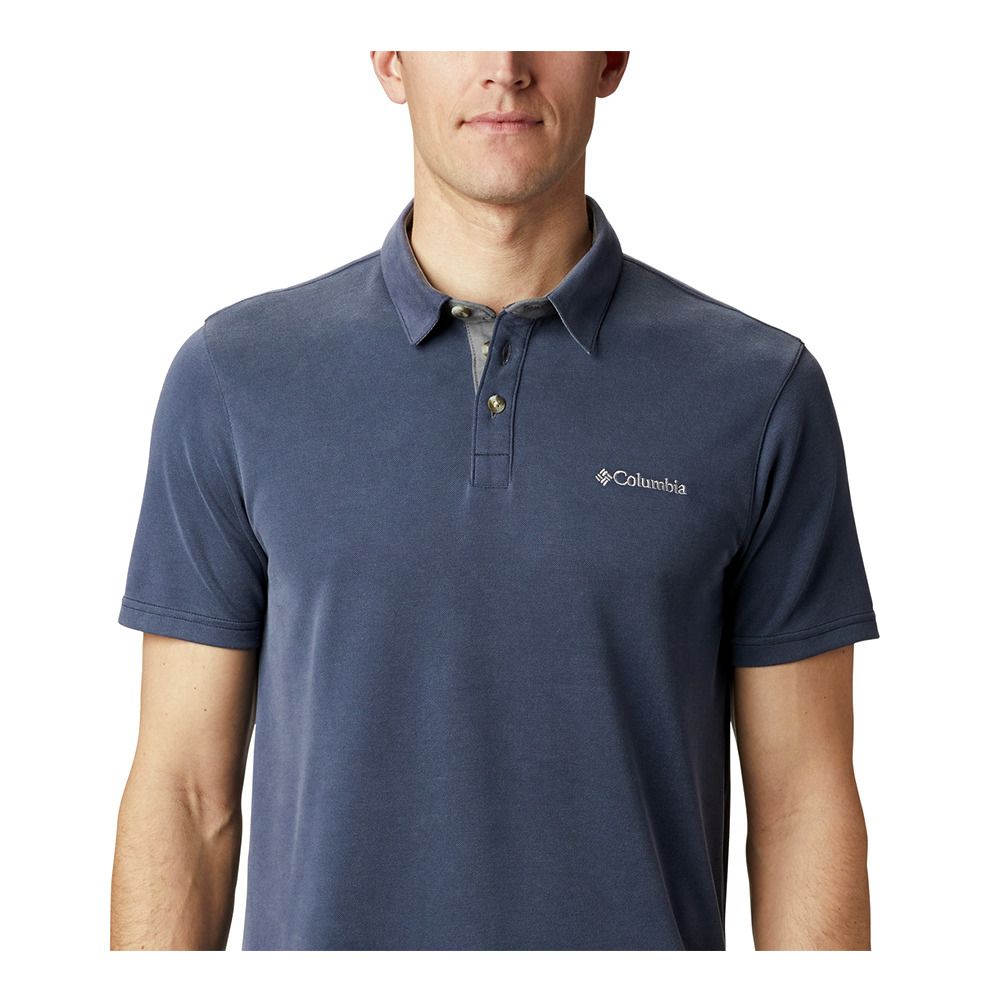 Columbia NELSON POINT - Polo Homme collegiate navy
