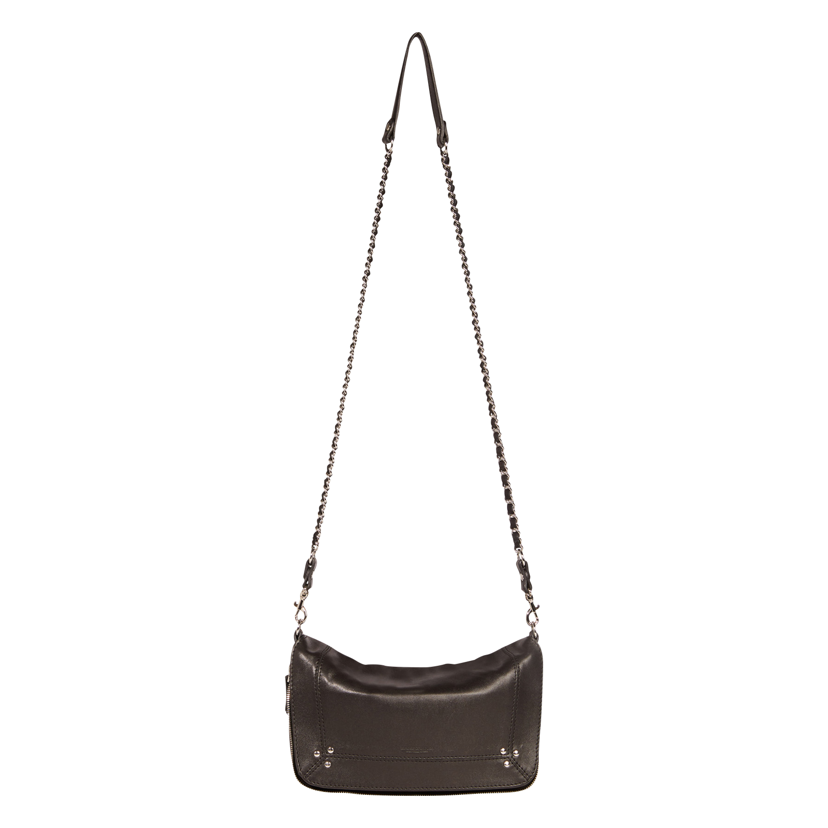 BOBI S - Sac bandoulière en cuir | Noir