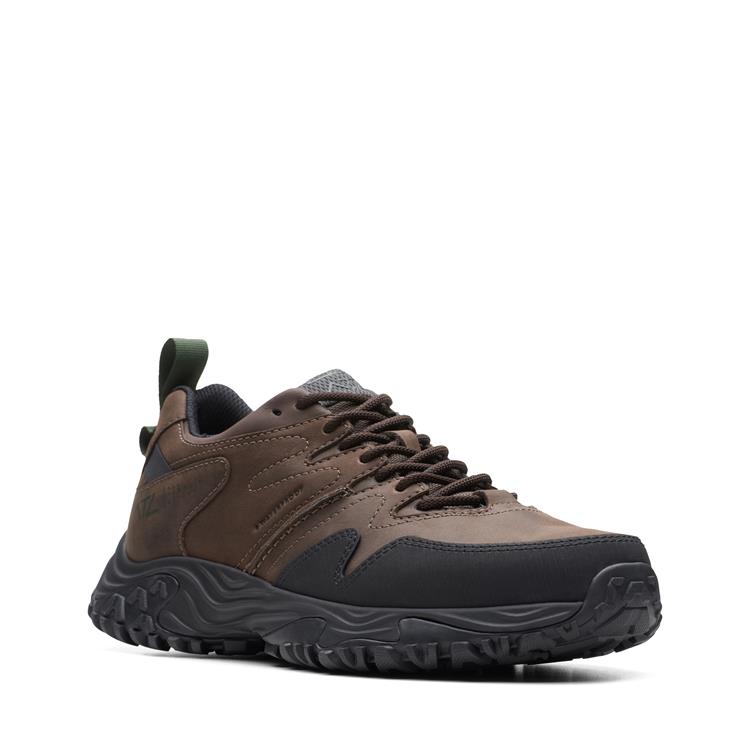 Clarks ATL WALK GO WP dark brown lea