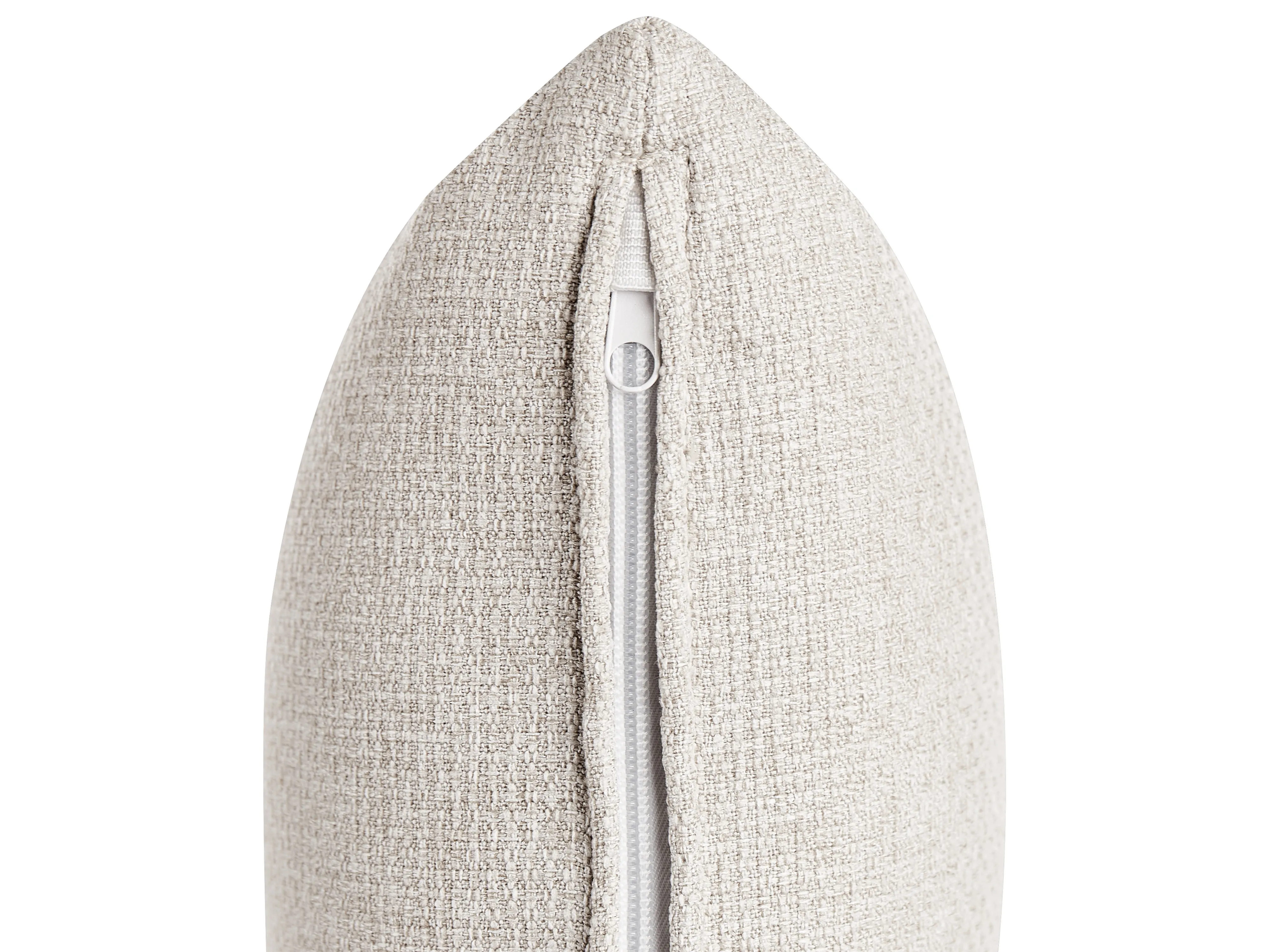 Bank 2-zits HEDEN Stof Beige met kussen