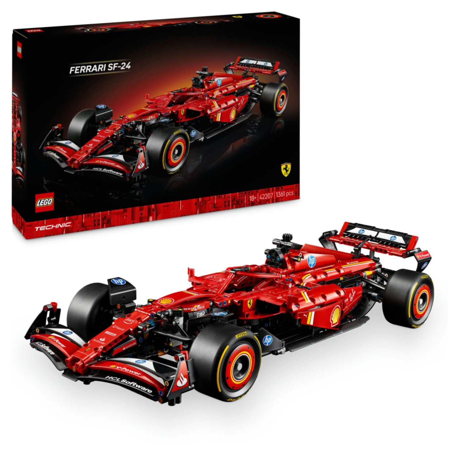 LEGO® Technic Ferrari SF-24 F1 Rennauto 42207 18+ Jahre