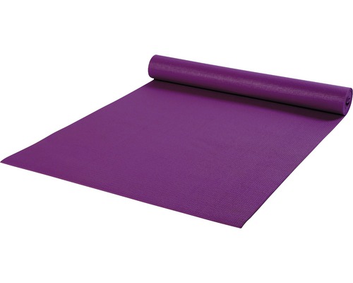 Zachte foam yogamat, paars, 60x180 cm