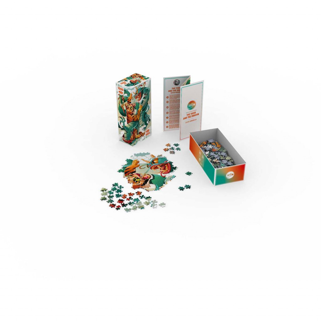 Puzzle Universe - The Tiger & The Dragon - 1000 Pièces