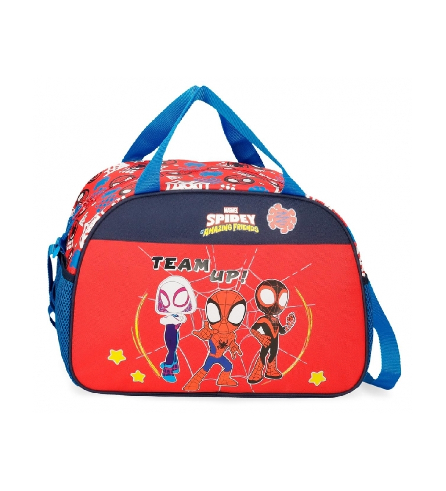 Mala de viagem Joumma Bags Spidey and Friends 40cm Vermelha