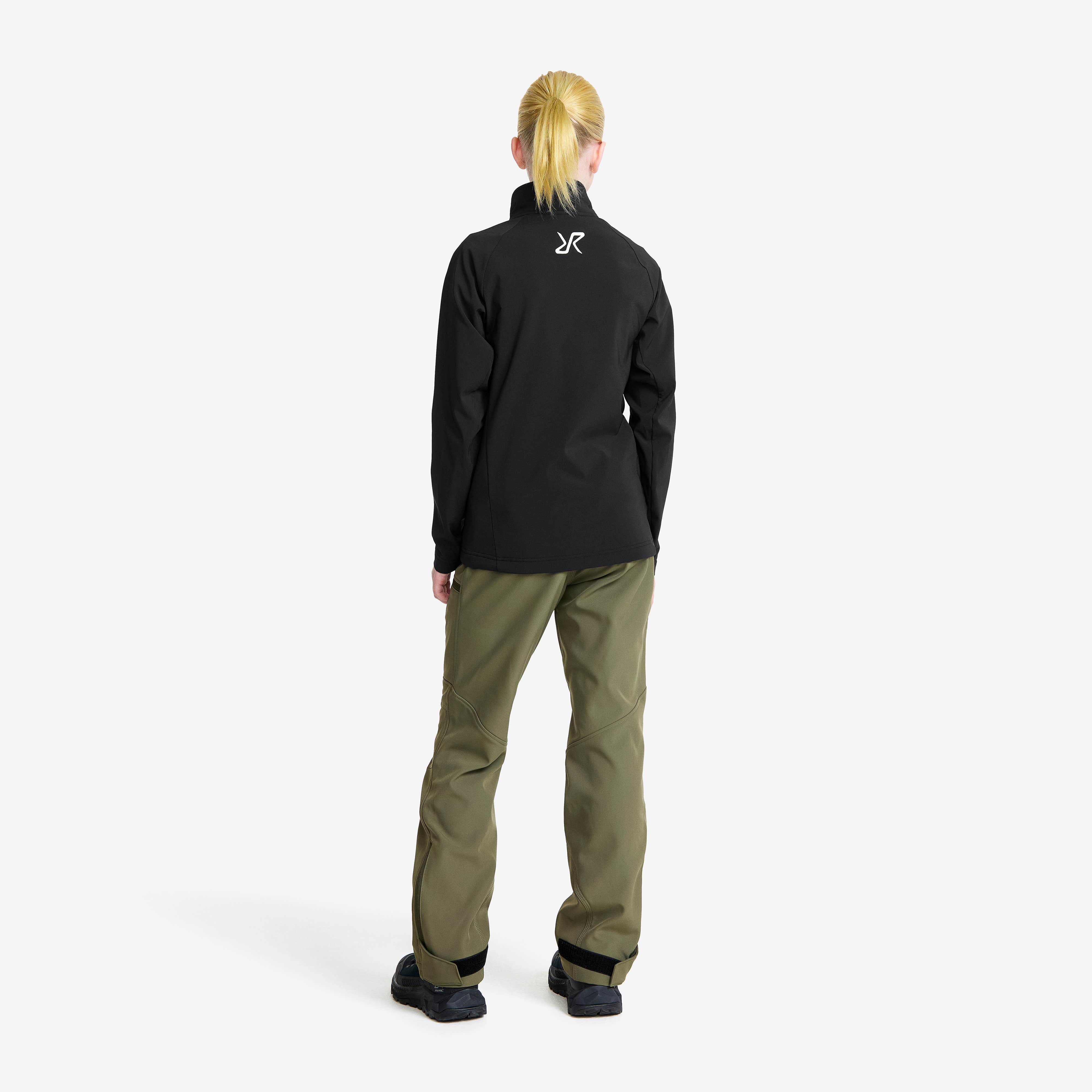 Exciter Light Softshell Jacket Teens Black