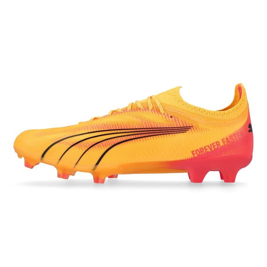 PUMA Ultra Ultimate FG/AG Forever Faster - Sun Stream/Noir/Crépuscule