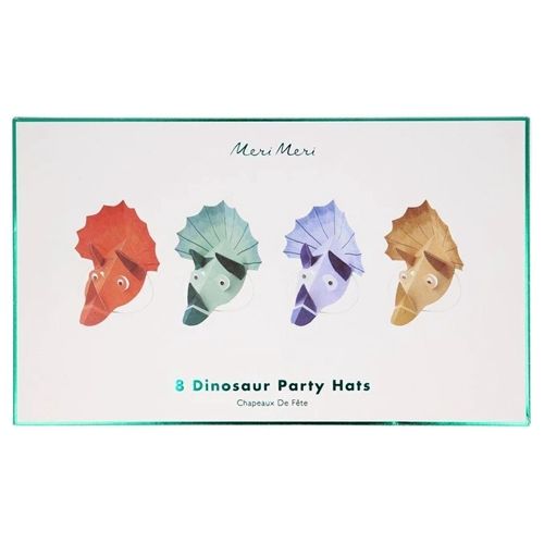 Meri meri hoofdtooi triceratops - 8st
