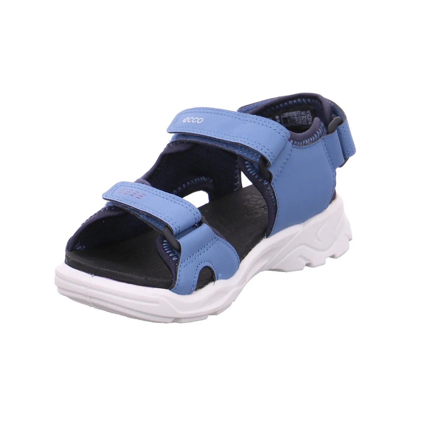 ECCO Kleinkinder-Sandale Blau Lederimitat  Sommerschuh