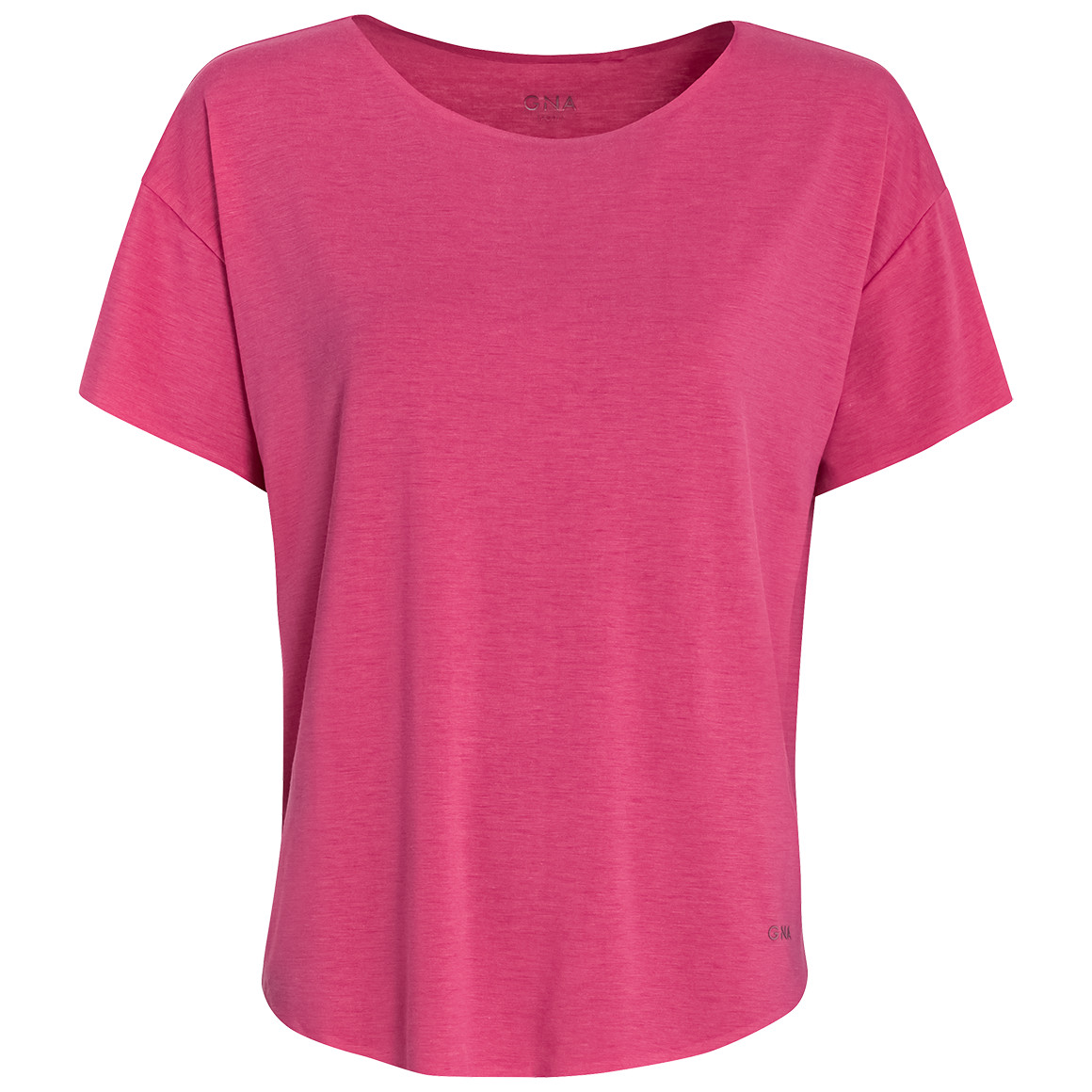 Gina Sports Damen Sport T-Shirt unifarben pink