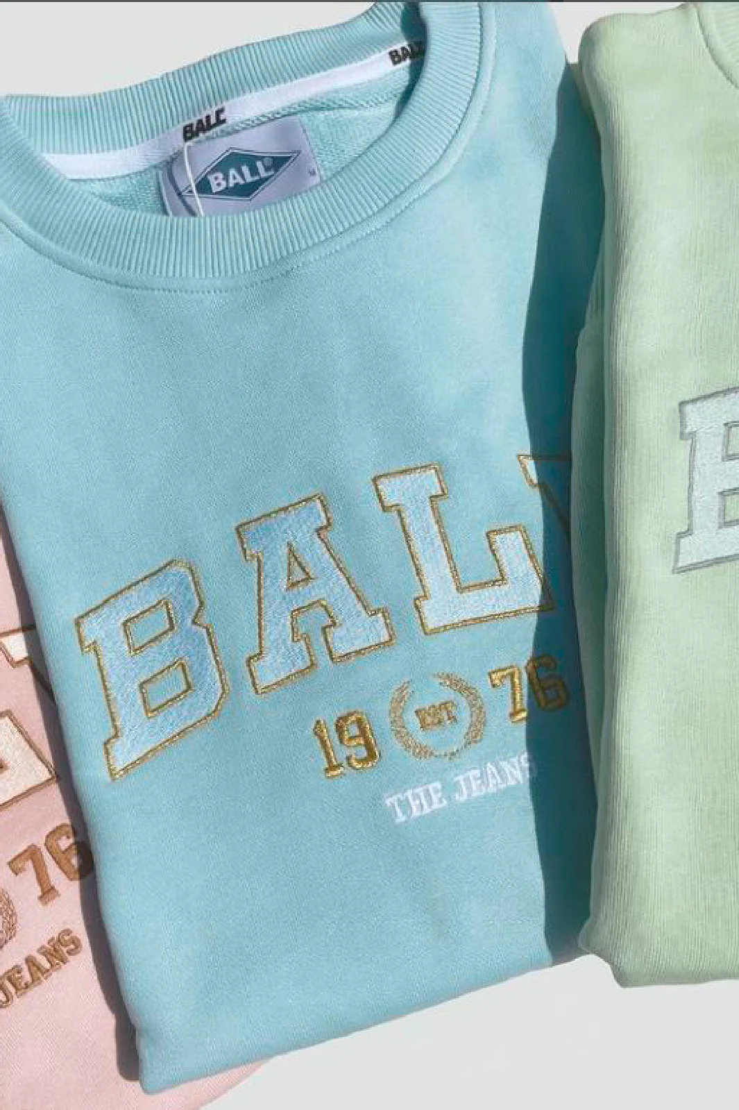 Ball Sweatshirt L. Taylor mint