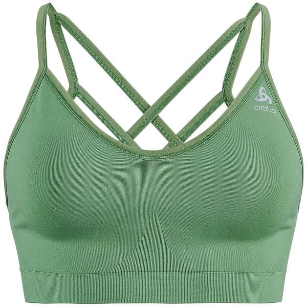Brassière running ODLO SEAMLESS SOFT LODEN FROST - GREY MELANGE