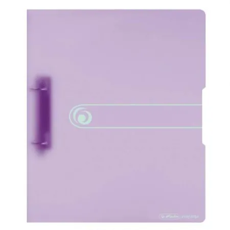 Herlitz Ringbuch PP A4 2 Ringe 25mm transparent flieder