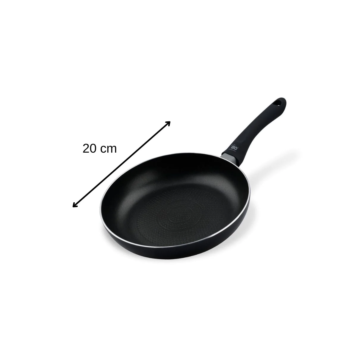 Poêle à frire 20 cm en aluminium pressé Smart Life Elo