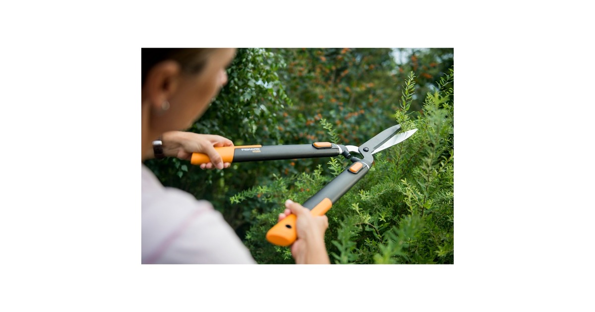 FiskarsSmartfit telescopische heggenschaar HS86  (Zwart/oranje, 1013565)