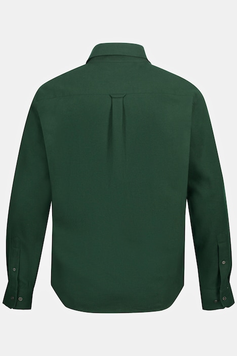 Flanellhemd, Langarm, Kentkragen, Modern Fit