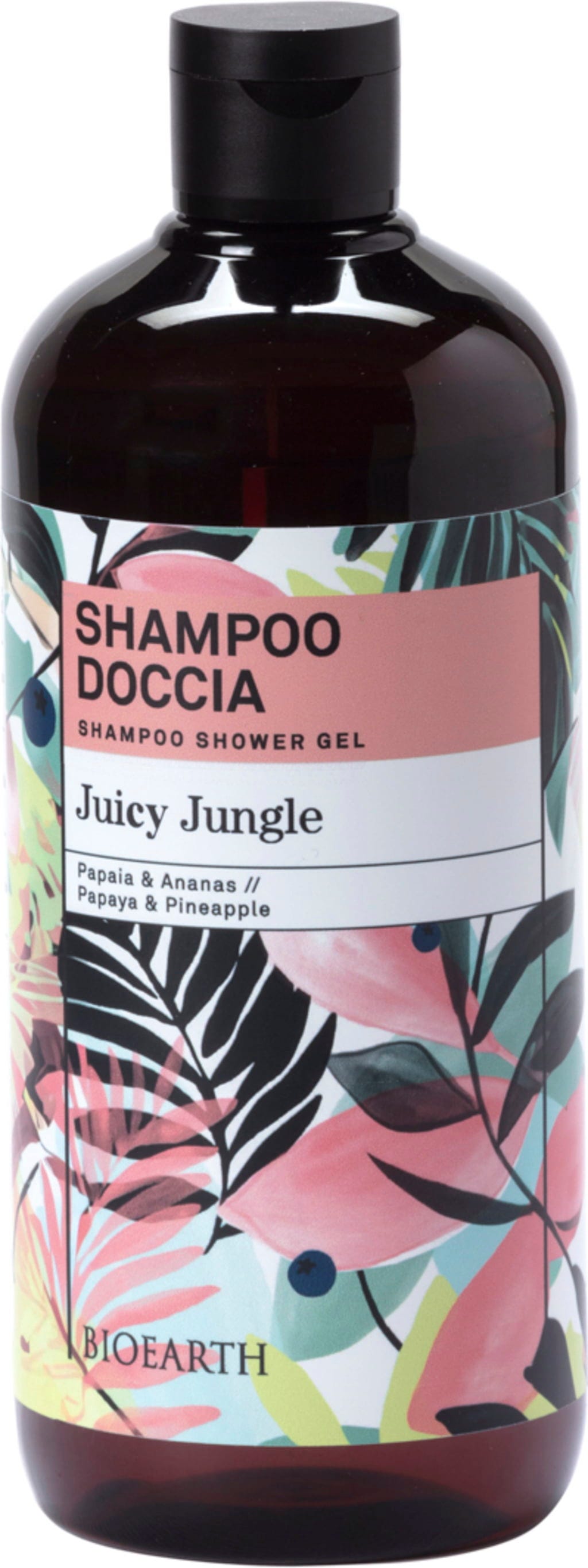 BIOEARTH  Shampoo & Waschgel Juicy Jungle, 500 ml