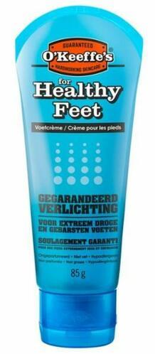 o keeffe s Healthy feet tube 85g