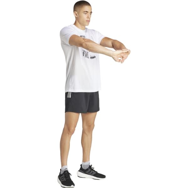 Short running ADIDAS OTR B SHORT BLACK